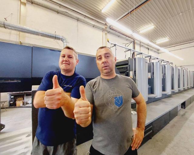 Stega Tisak Raises the Bar with a Near-New Eight-Color Press