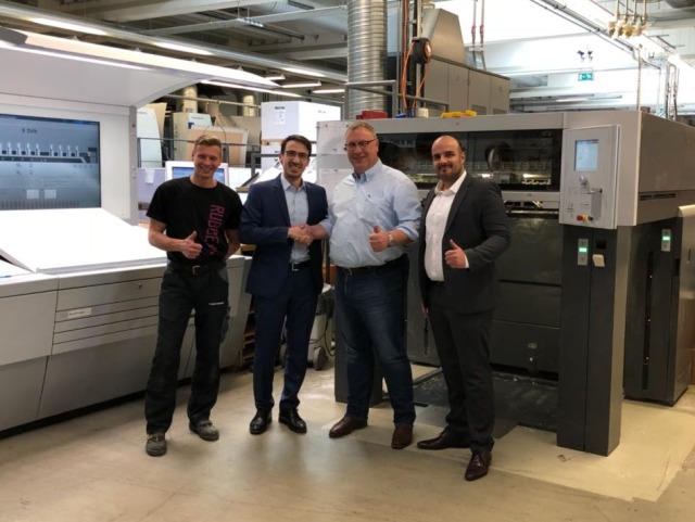 print.de: allaoui Delivers Heidelberg Speedmaster XL 106-8-P+L to Himmer